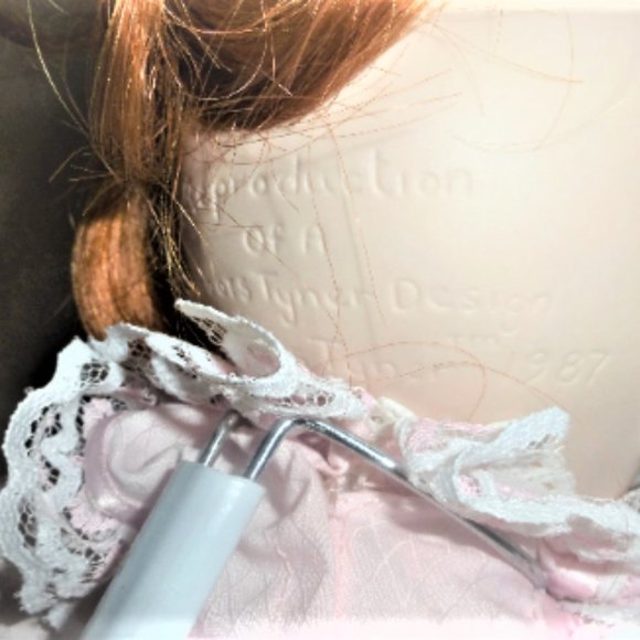 14.5" Tall Vintage Doll 1987 Reproduction of a Booths Tyner Design Vintage Doll - Picture 6 of 6